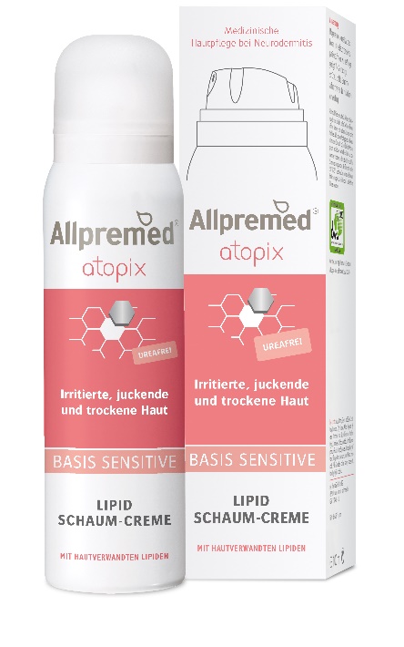 Allpremed atopix BASIC SENSITIVE lipidová krémová pěna