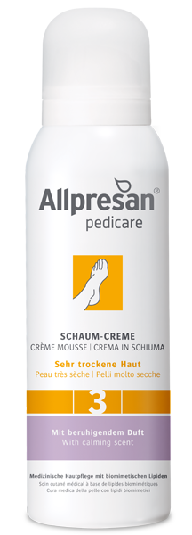 Allpresan® PediCARE (3) krémová pěna na velmi suchou pokožku s uklidňující parfemací