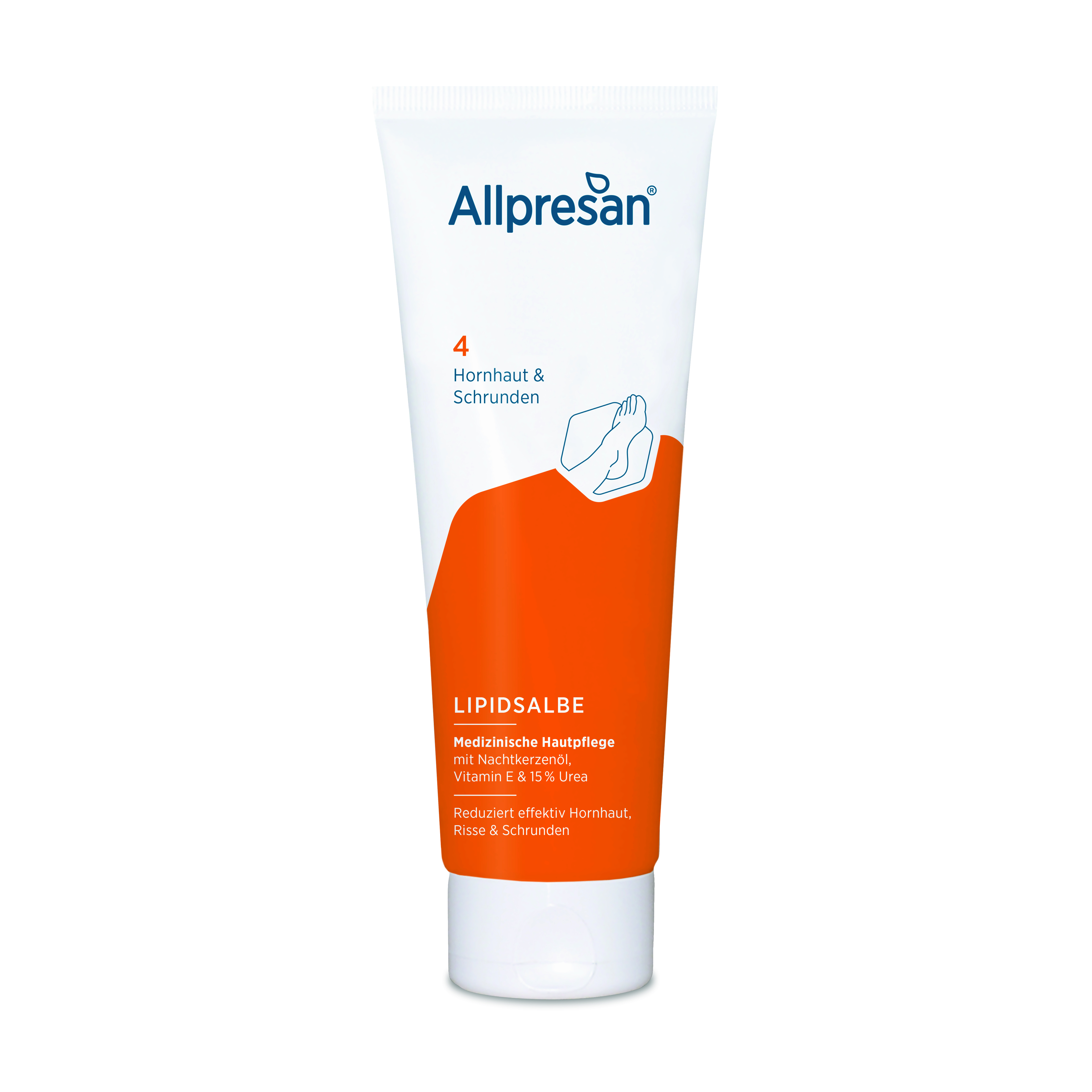 Allpresan® PediCARE (4) lipidová mast k redukci zrohovatělé pokožky - noční péče